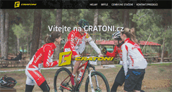 Desktop Screenshot of cratoni.cz